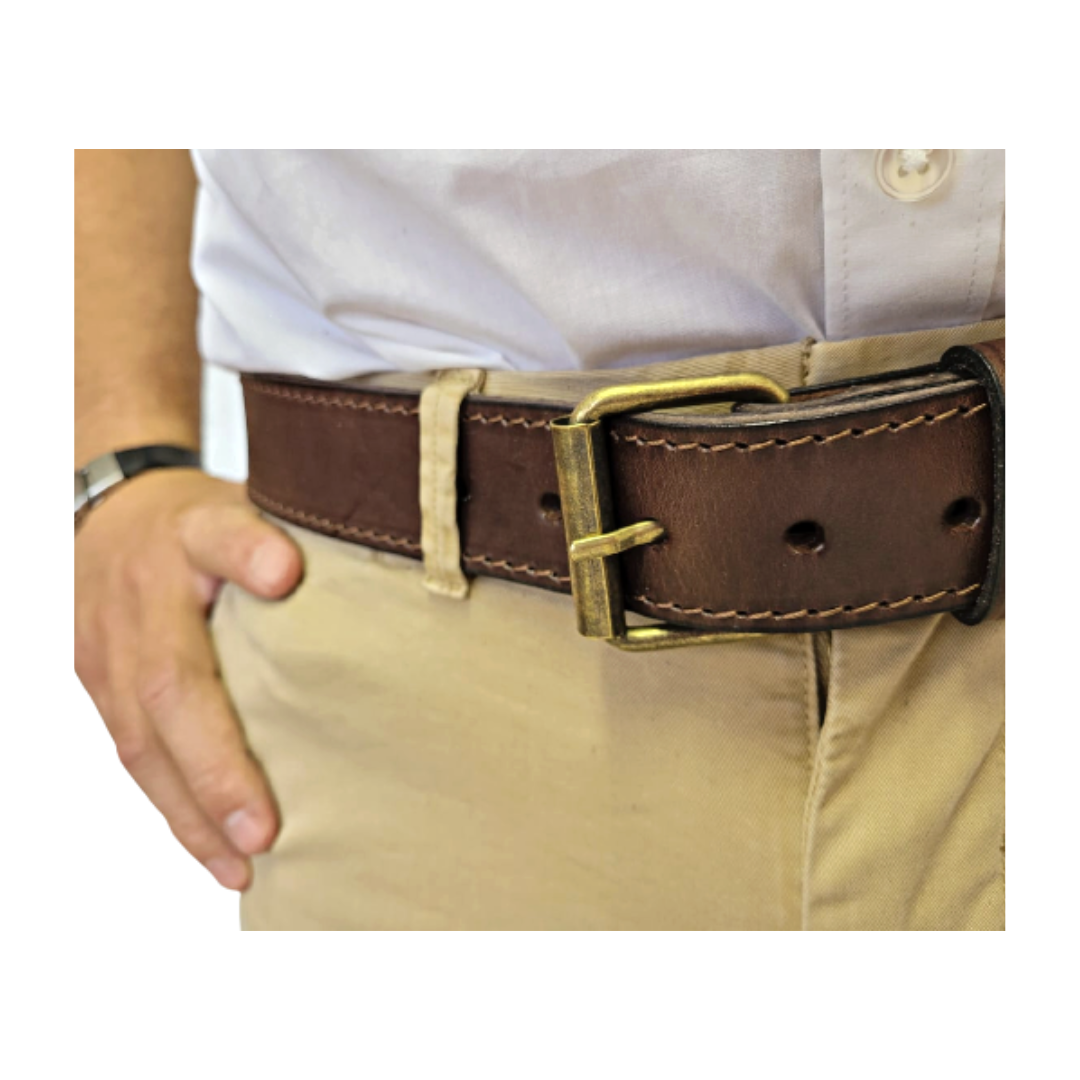 double brown belt